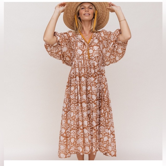 Daughters of India Dresses & Skirts - Daughters of India Kyria midi dress